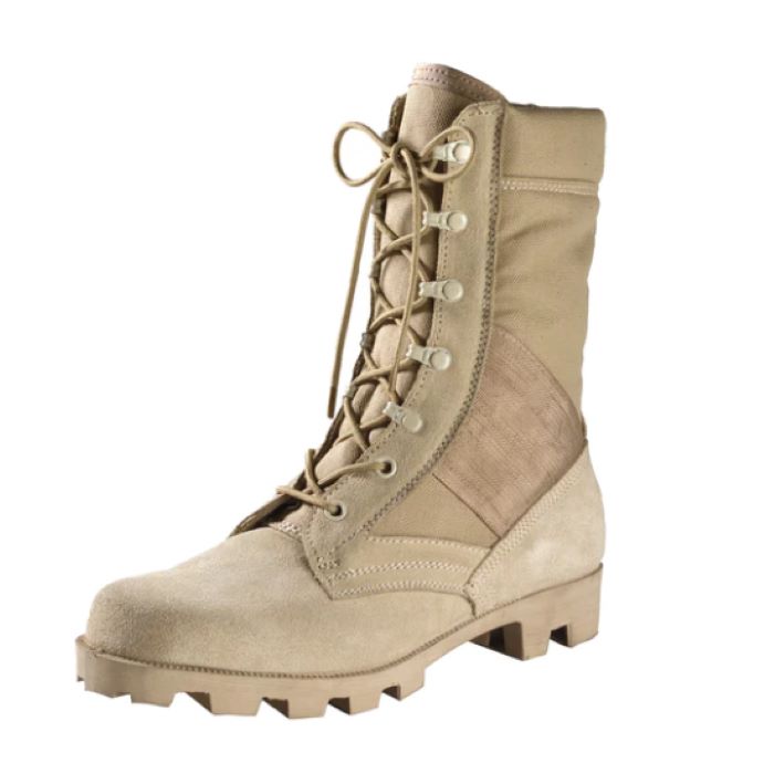 LACED TACTICAL BOOTS