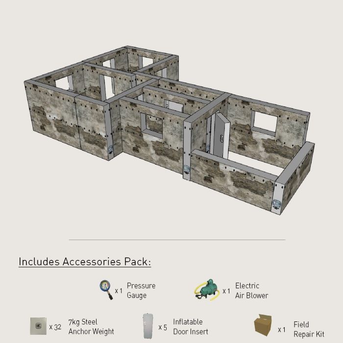 INFLATABLE SHOOT HOUSE