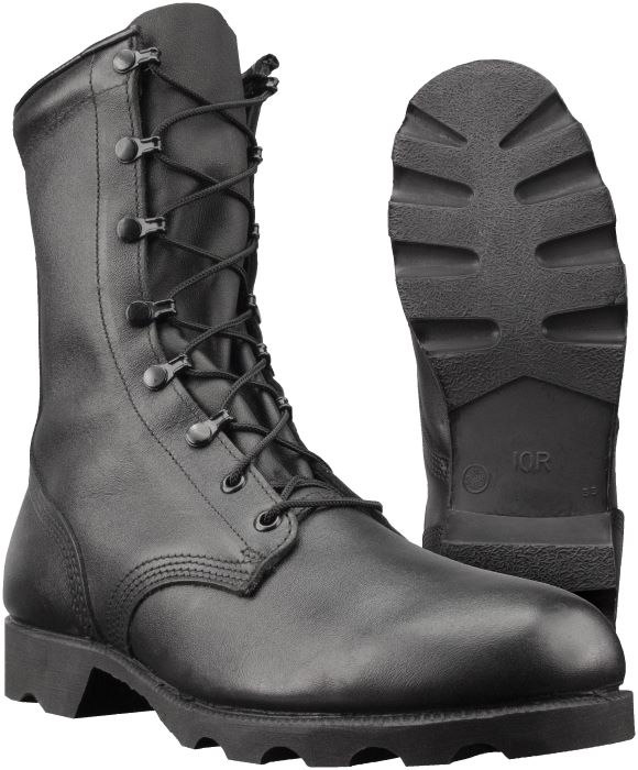 LEATHER COMBAT BOOT