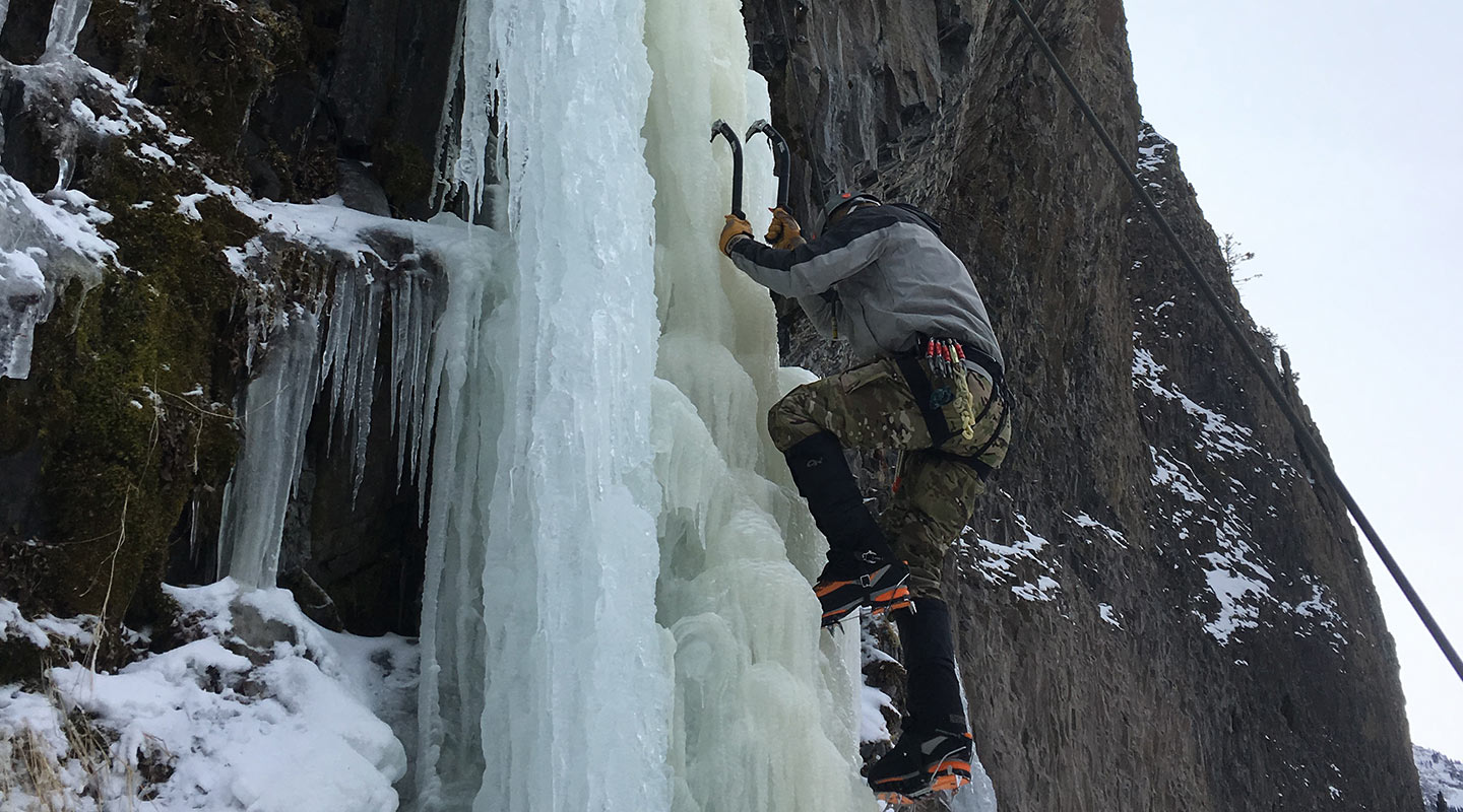 ICE CLIMBING