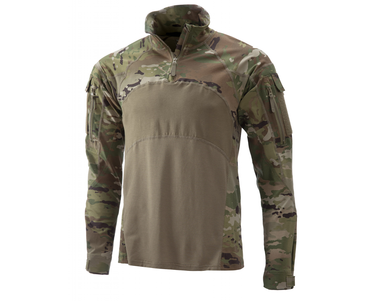 QUARTER ZIP COMBAT SHIRT