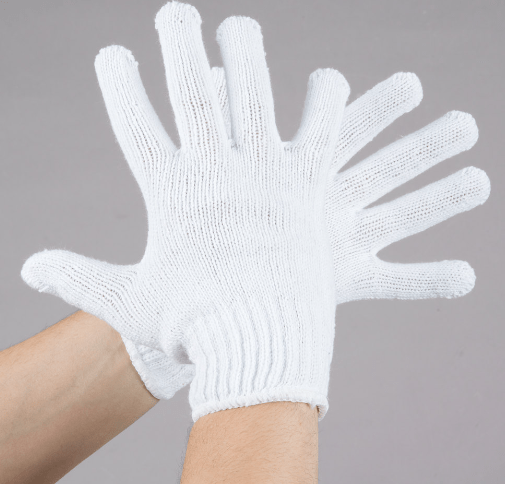 WHITE COTTON GLOVES